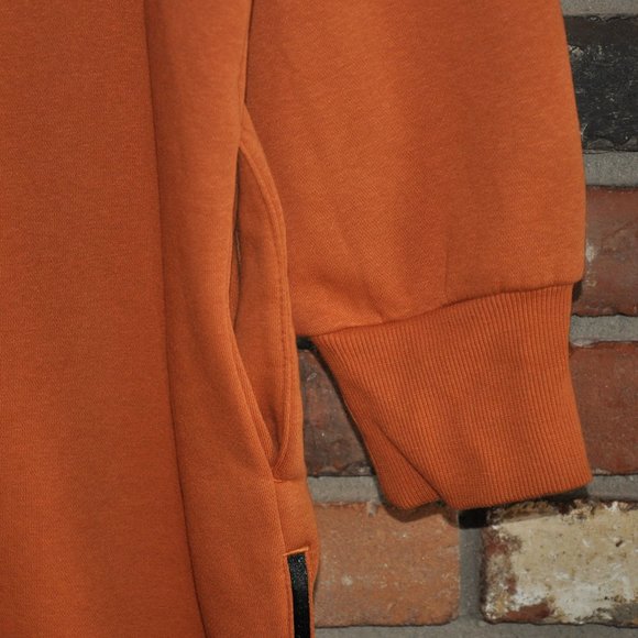 Adidas Bronze Strata ID Tunic Long Sweater Dress W/ Pockets Mint L - Picture 5 of 8